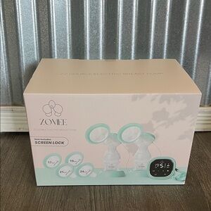 NEW Zomee Z2 double electric breast pump